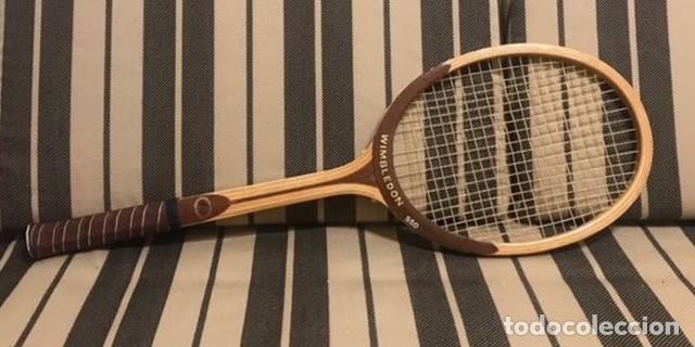 Coleccionismo: RAQUETA TENIS HIST&Oacute;RICA MADERA WIMBLEDON