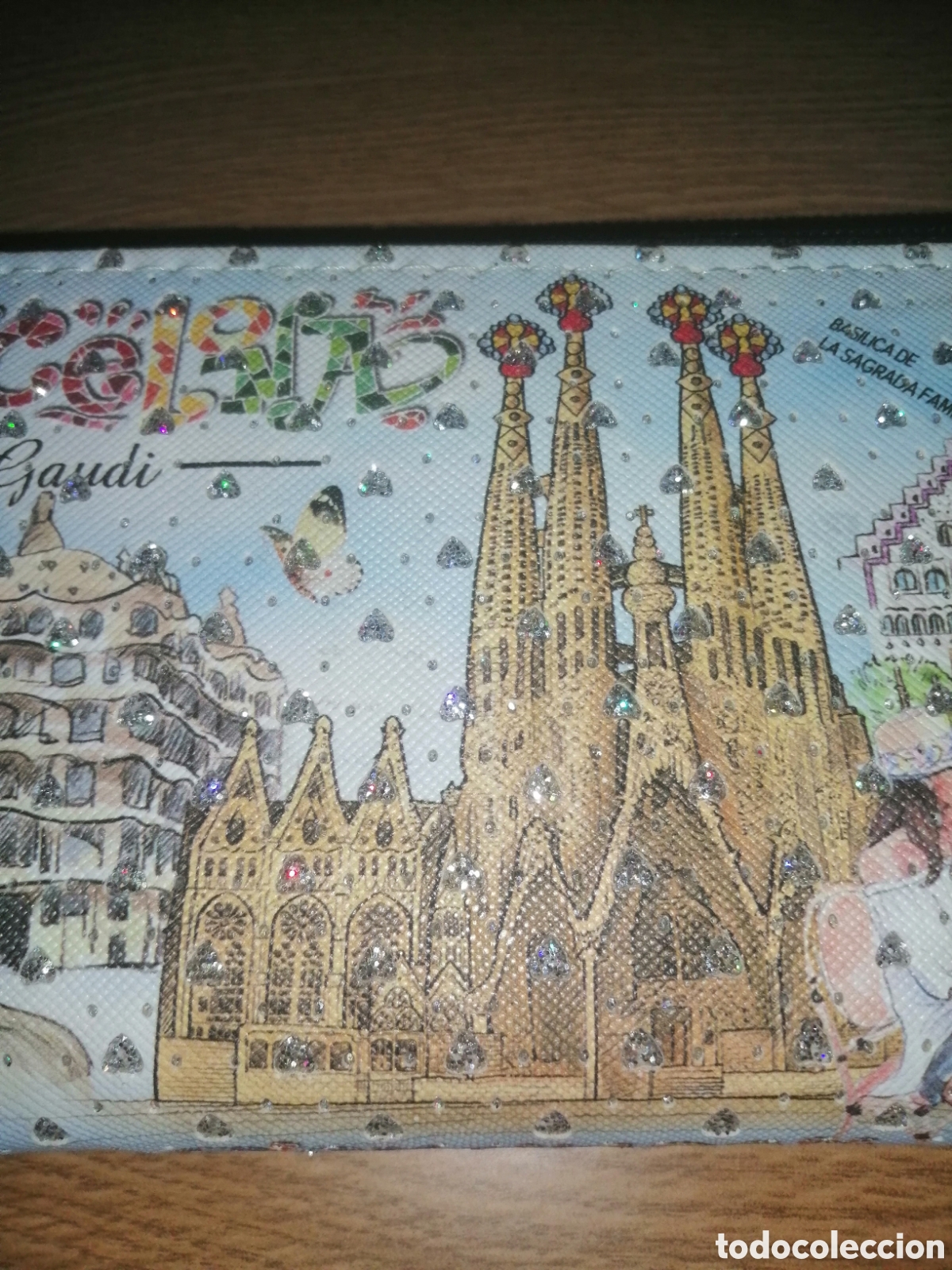 Coleccionismo: Monedero Barcelona Gaud&iacute; Nuevo - Foto 6