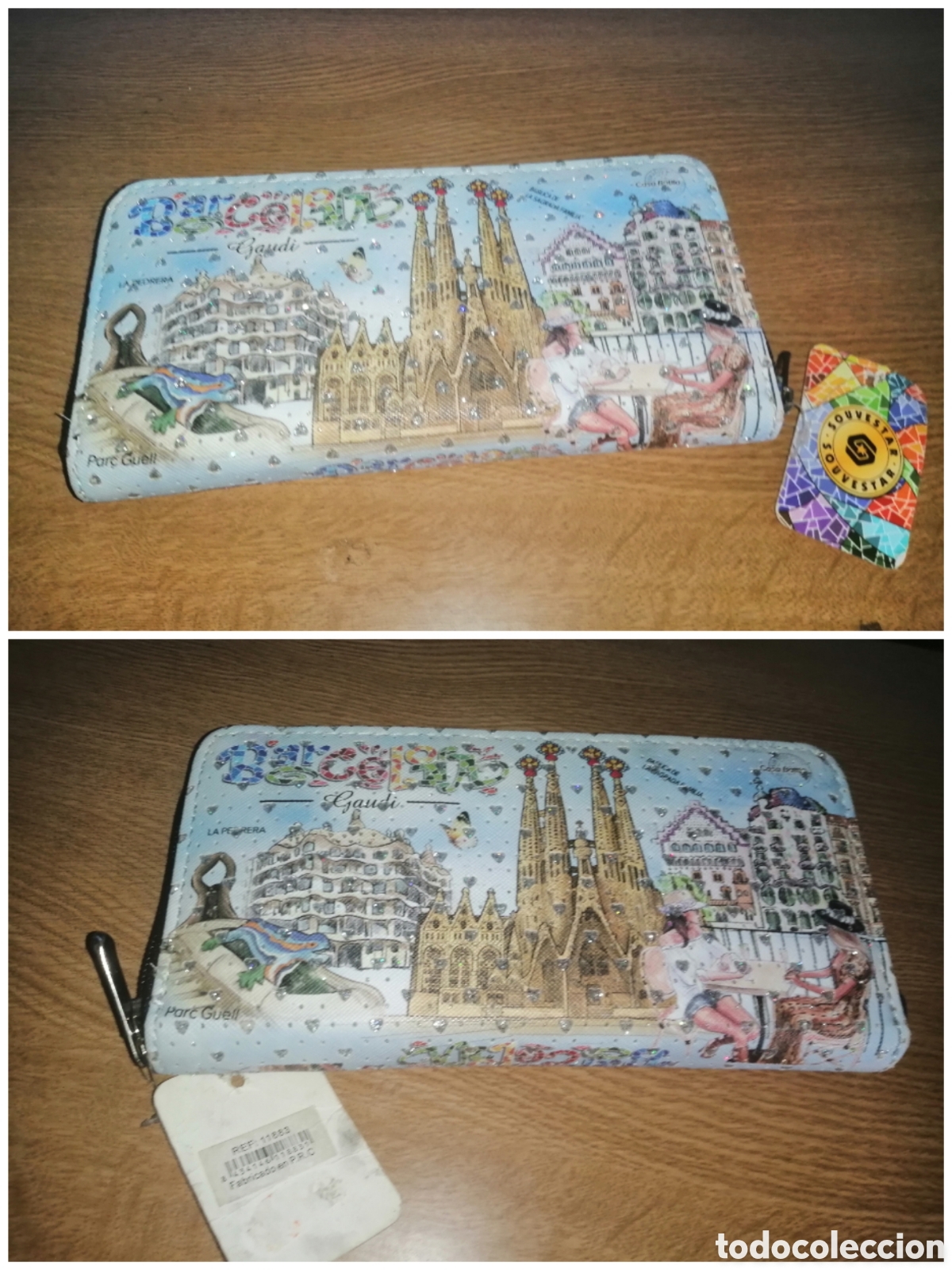 Coleccionismo: Monedero Barcelona Gaud&iacute; Nuevo - Foto 1