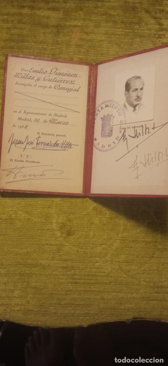Coleccionismo: Carne de Concejal Ayto. de Madrid