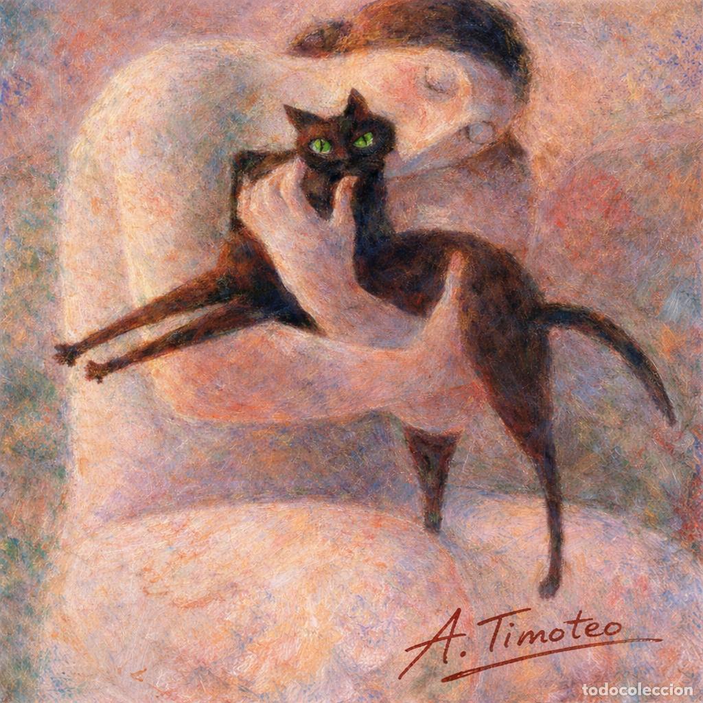 Coleccionismo: L&Aacute;MINA, DIBUJO, CUADRO.-MIMOSA..H7..30x42 cm.