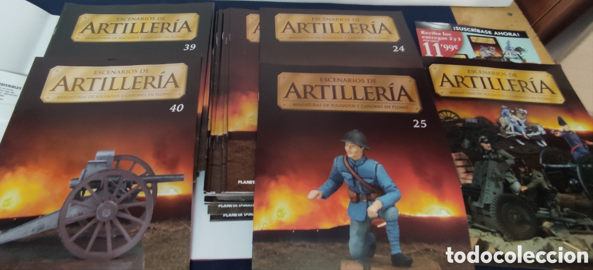 Coleccionismo: Escenarios de artilleria 2 tomos