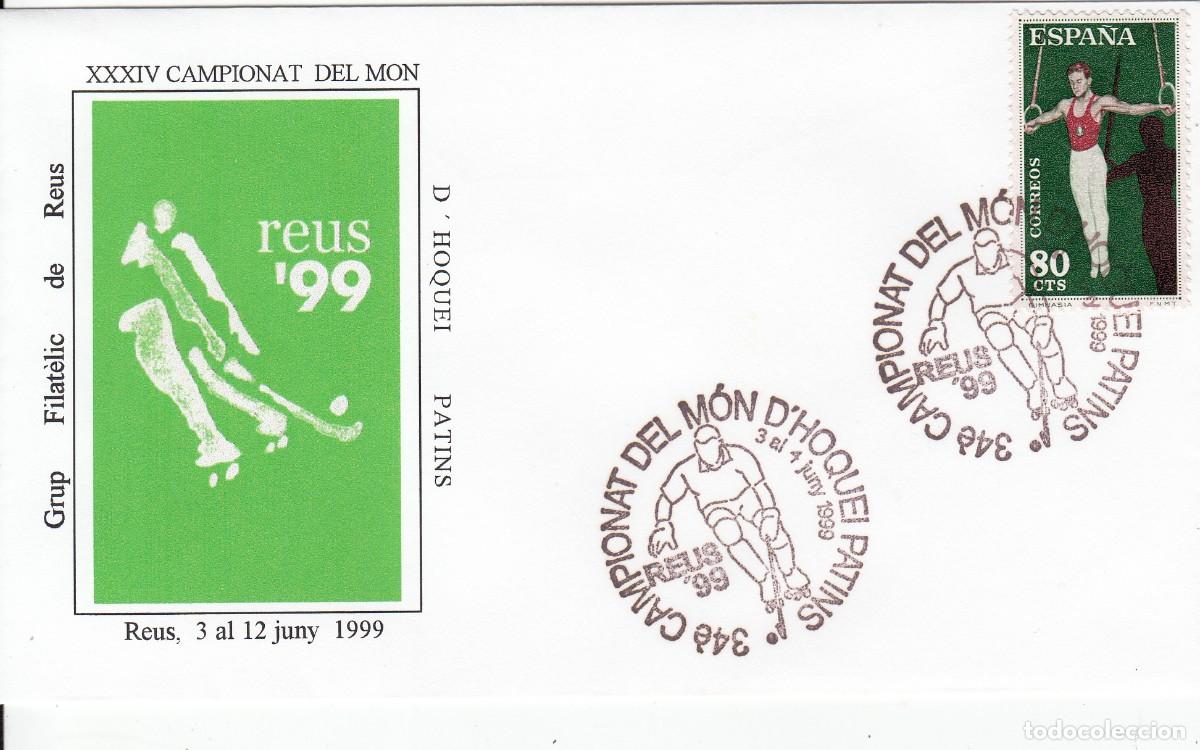 Coleccionismo: MATASELLOS REUS - CAMPIONATS DEL MOS D'HOQUEI PATINS - ( HOCKEY ) 1999