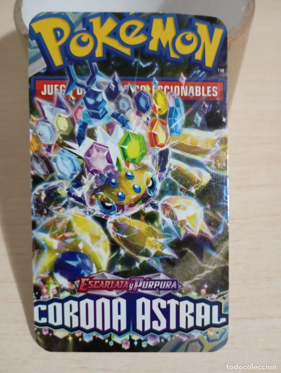 Coleccionismo: Postal Pokemon Escarlata y Purpura Corona Astral
