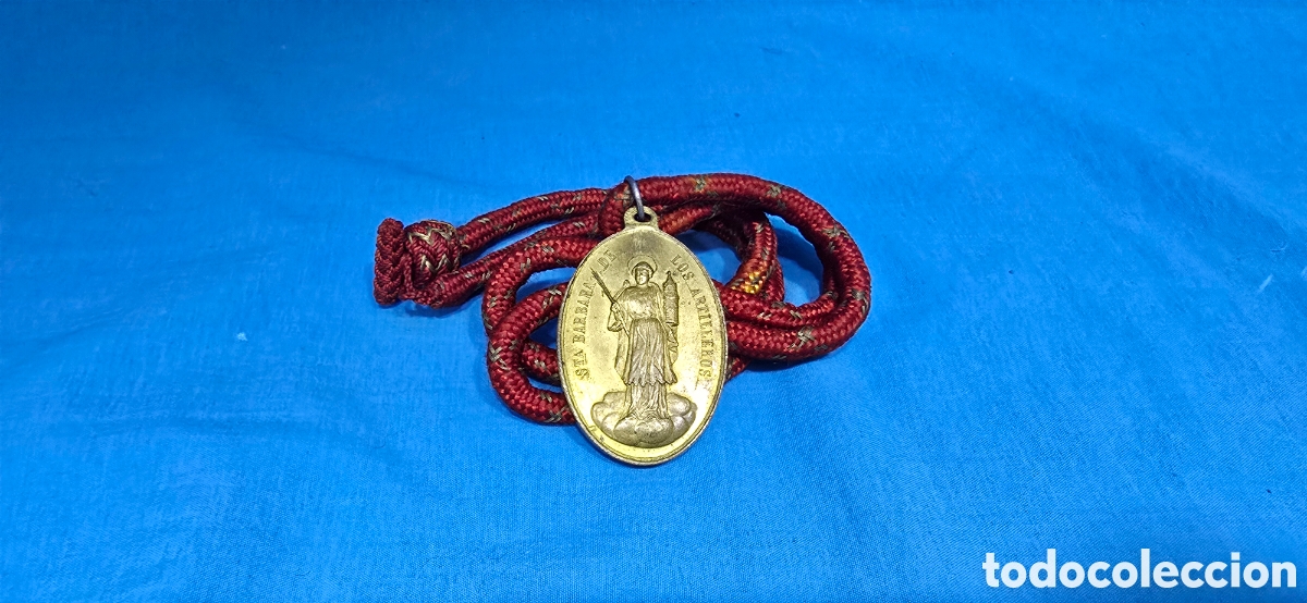 Coleccionismo: MEDALLA SANTA BARBARA DE LOS ARTILLEROS . MADRID 1893 . AVE MARIA