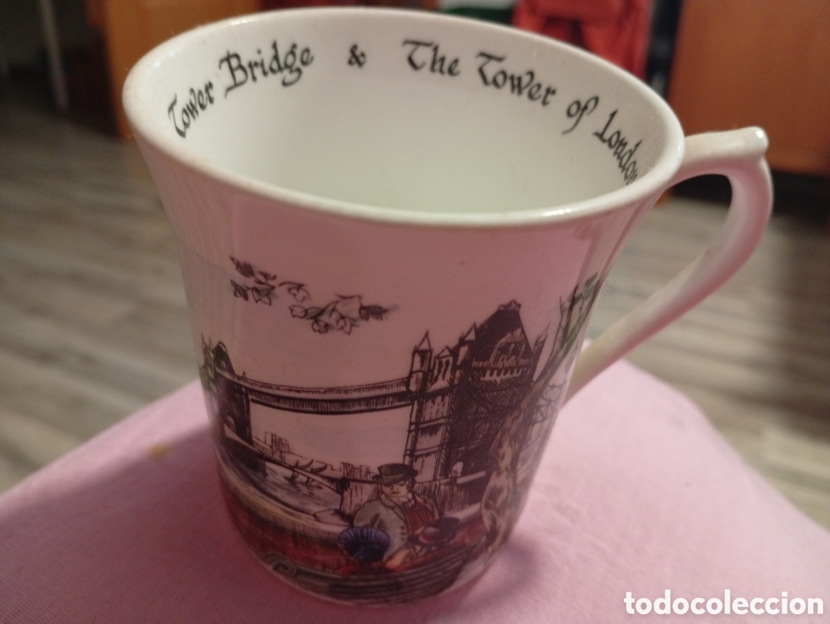 Coleccionismo: Taza marca quee's England