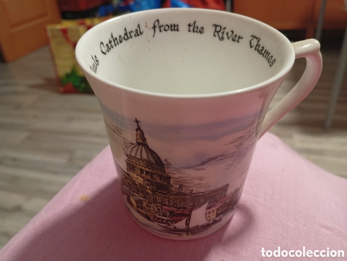 Coleccionismo: Taza marca queen's England