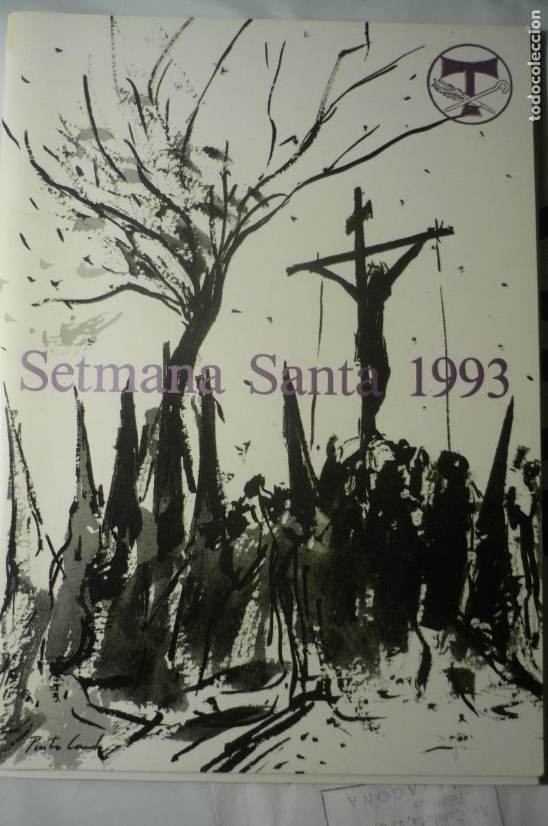Coleccionismo: PROGRAMA SEMANA SANTA TARRAGONA 1993 COFRADIA S.MAGIN MARTIR -FOTOS-ARTICULOS ETC