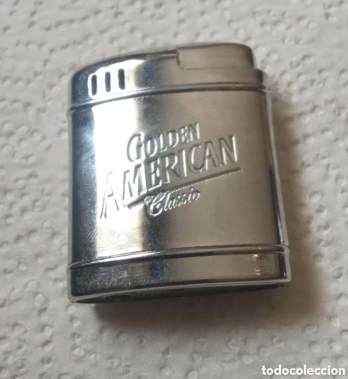 Coleccionismo: MECHERO ANTIGUO DE GOLDEN AMERICAN
