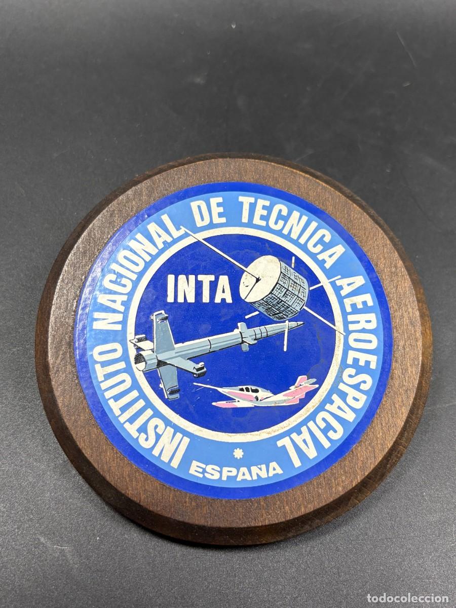 Coleccionismo: Placa para la Pared del INTA (Instituto Nacional de T&eacute;cnica Aeroespacial)
