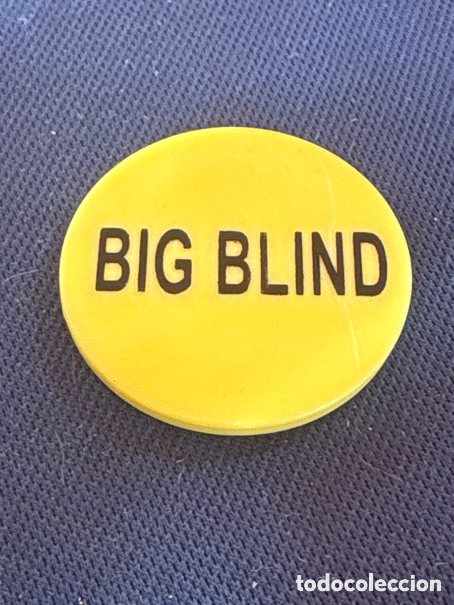 Coleccionismo: FICHA TIPO CASINO BIG BLIND