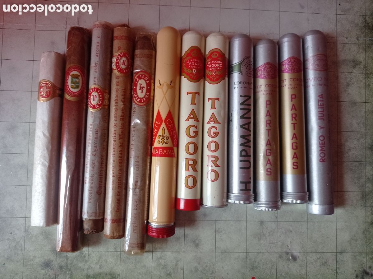 Coleccionismo: Lote de puros tagoro H.upmann partagas Romeo y Julieta Montecristo