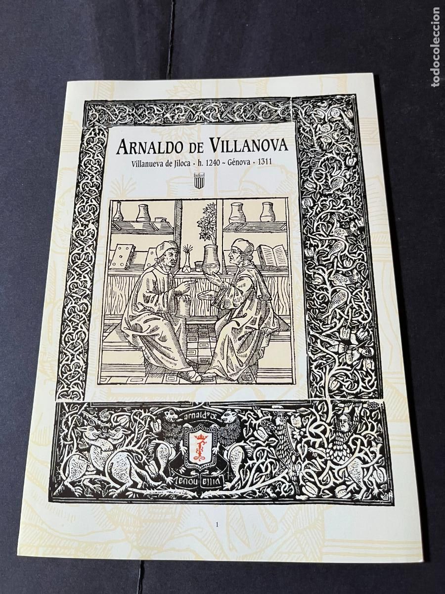 Coleccionismo: Arnaldo de Villanova Triptico