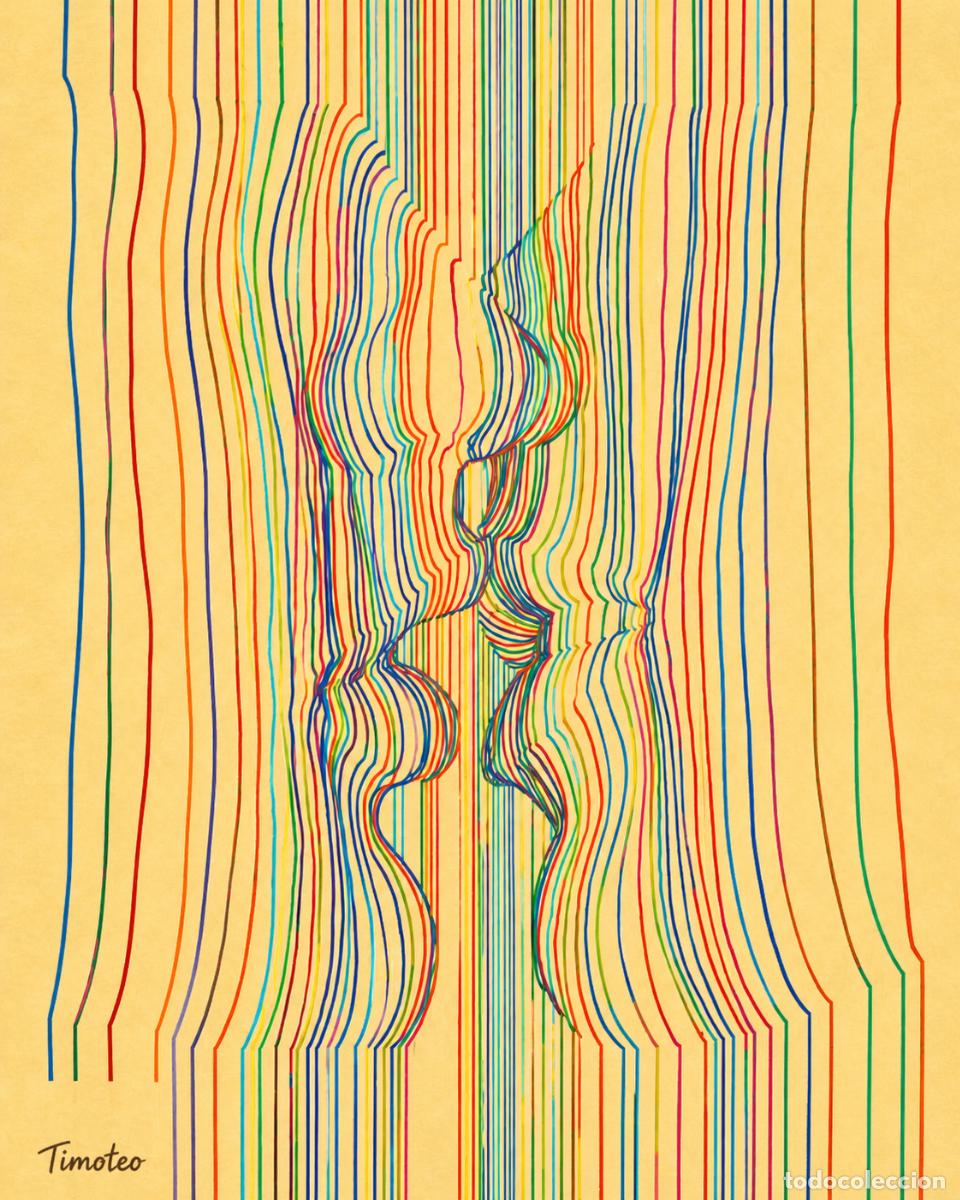 Coleccionismo: L&Aacute;MINA, DIBUJO, CUADRO .LINEAL.-..H62..30x42 cm.-280g/m2.