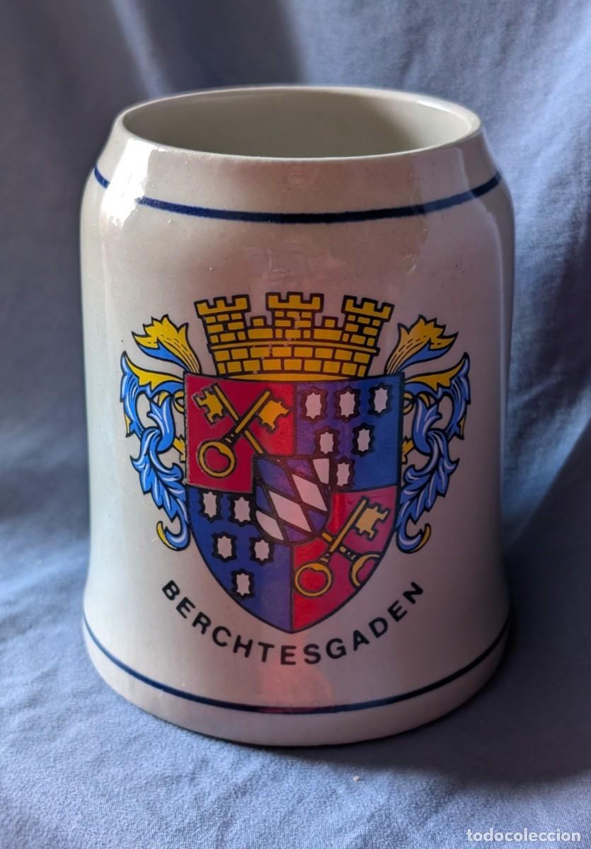 Coleccionismo: Jarra de cerveza Marzi & Remy Berchtesgaden West Germany 0,5 L