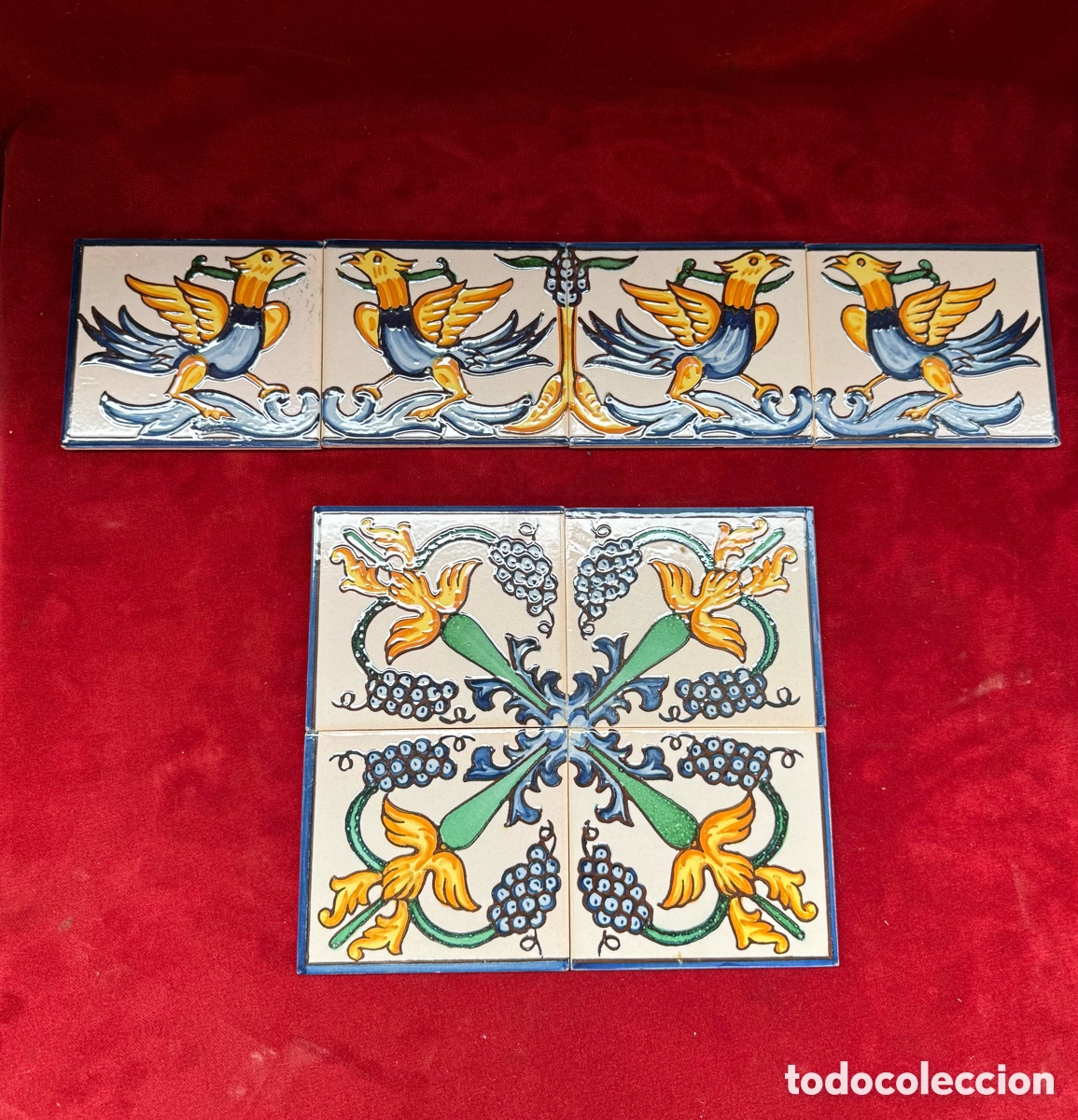 Coleccionismo: Dos conjuntos de baldosas de Onda!Muy decorativos!