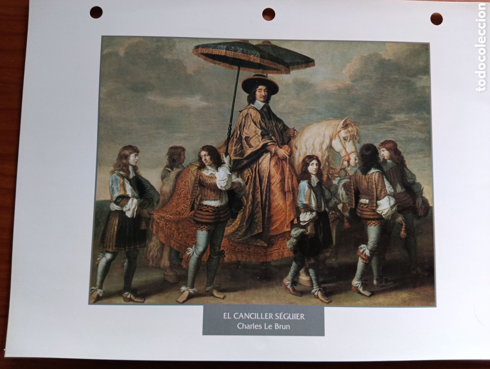 Coleccionismo: El canciller S&eacute;guer, charles Le Brun
