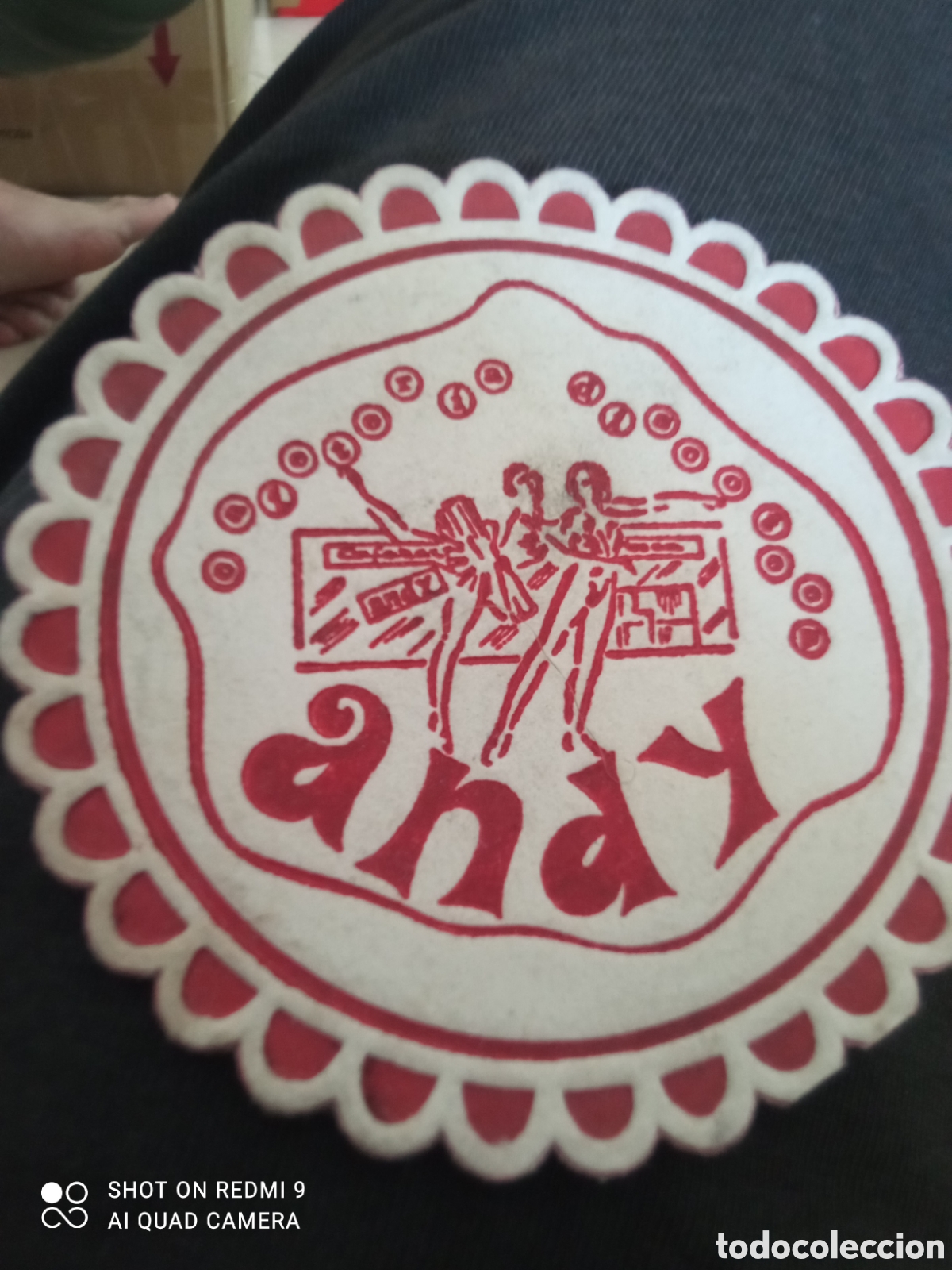 Coleccionismo: Andy (Posa vaso A&ntilde;os 50 60)