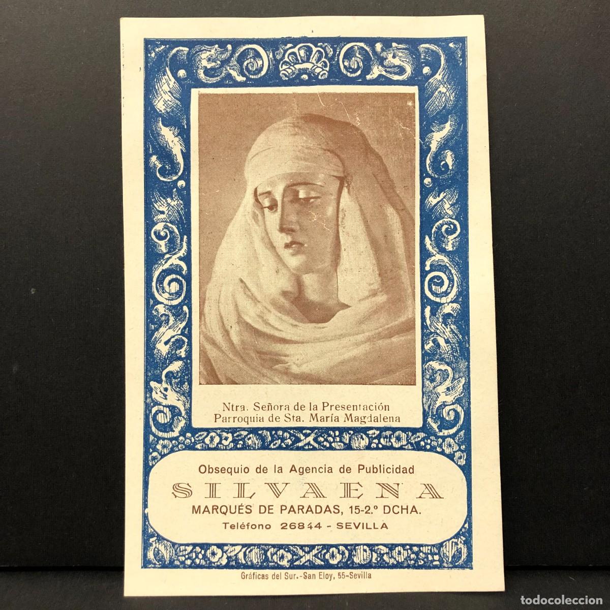 Coleccionismo: NTRA. SE&Ntilde;ORA DE LA PRESENTACI&Oacute;N - PARROQUIA DE STA. MAR&Iacute;A MAGDALENA - SILVAENA - SEVILLA / 445