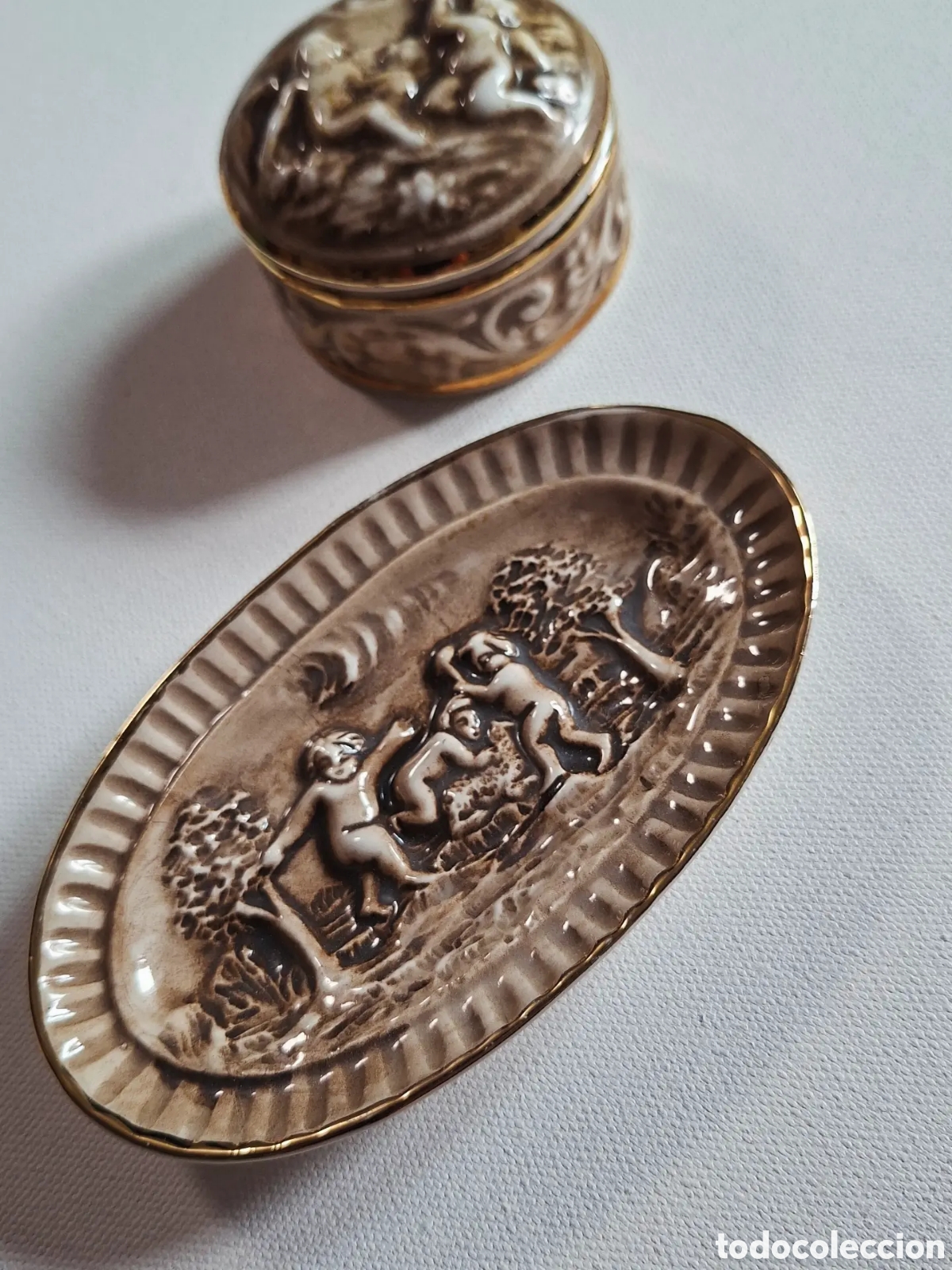 Coleccionismo: Set Capodimonte Vintage