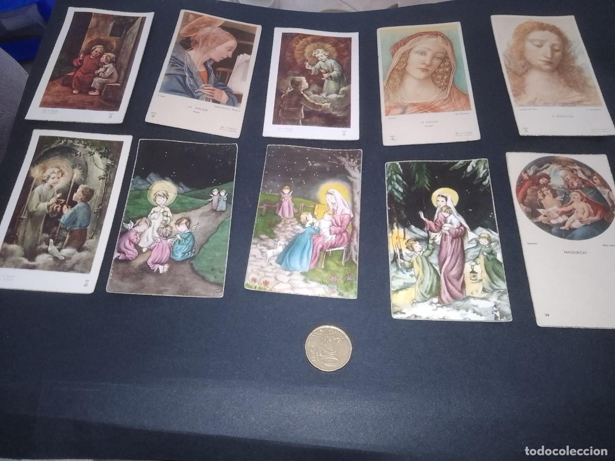 Coleccionismo: Lote de 10 postales a&ntilde;os 40,50 aproximado &uacute;nicas de una vieja imprenta
