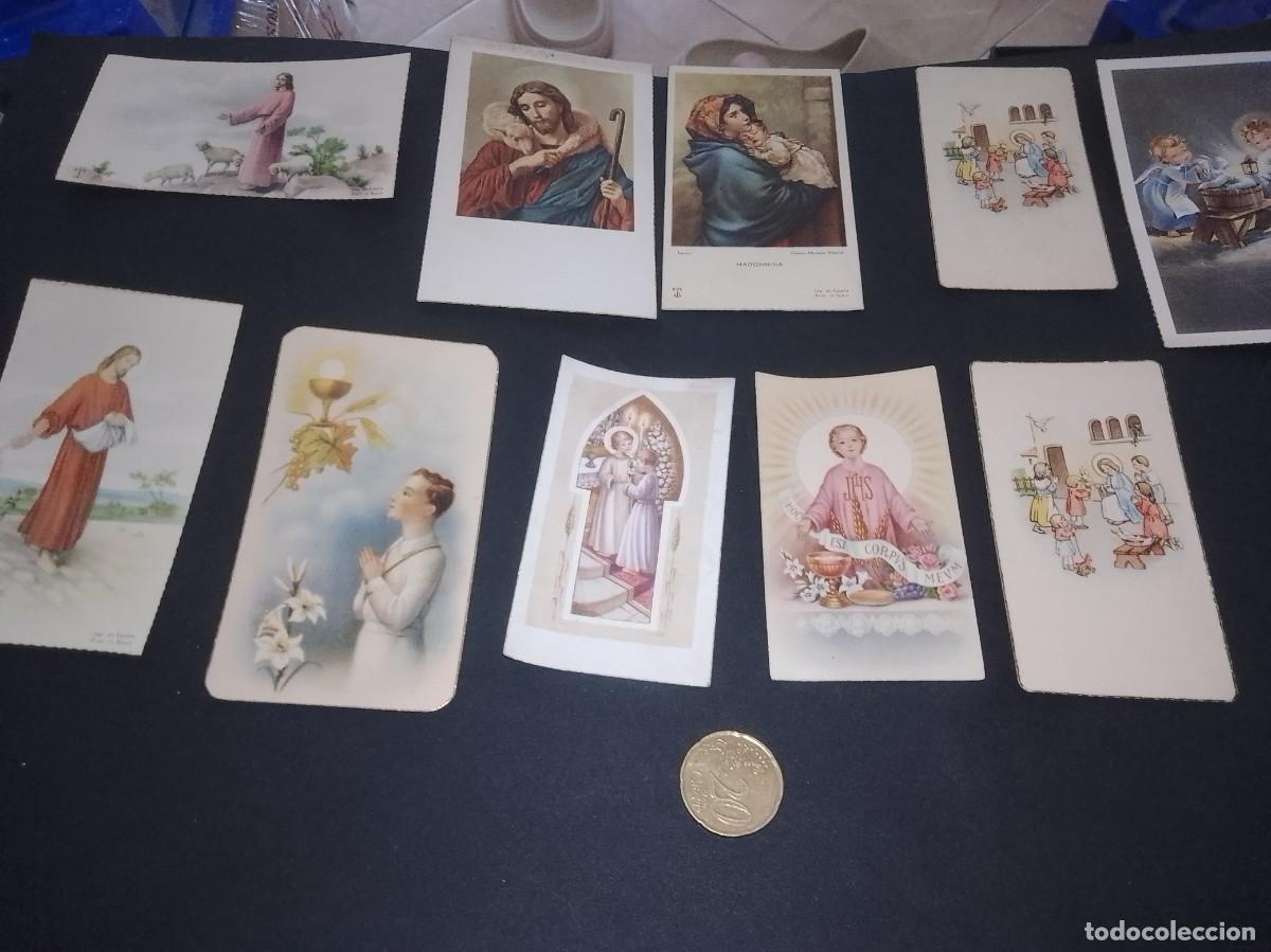 Coleccionismo: Lote de 10 postales a&ntilde;os 40,50 aproximado &uacute;nicas de una vieja imprenta