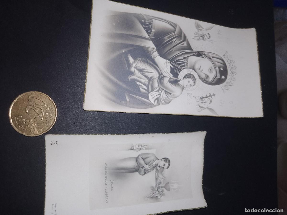 Coleccionismo: Lote de 2 postales a&ntilde;os 30 40 &uacute;nicas de una vieja imprenta