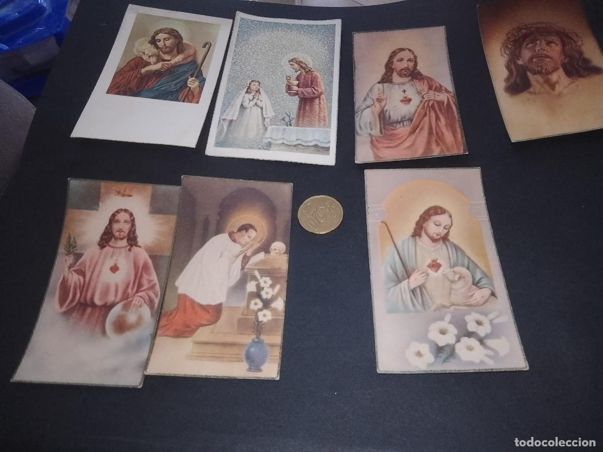 Coleccionismo: Lote de 7 postales a&ntilde;os 40,50 de una vieja imprenta