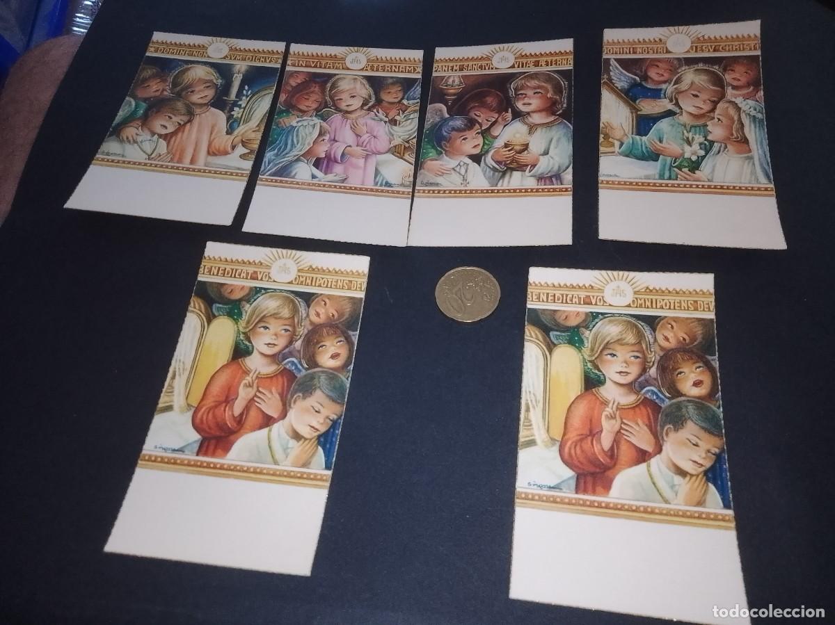 Coleccionismo: Lote de 6 postales a&ntilde;os 50,60, de una vieja imprenta