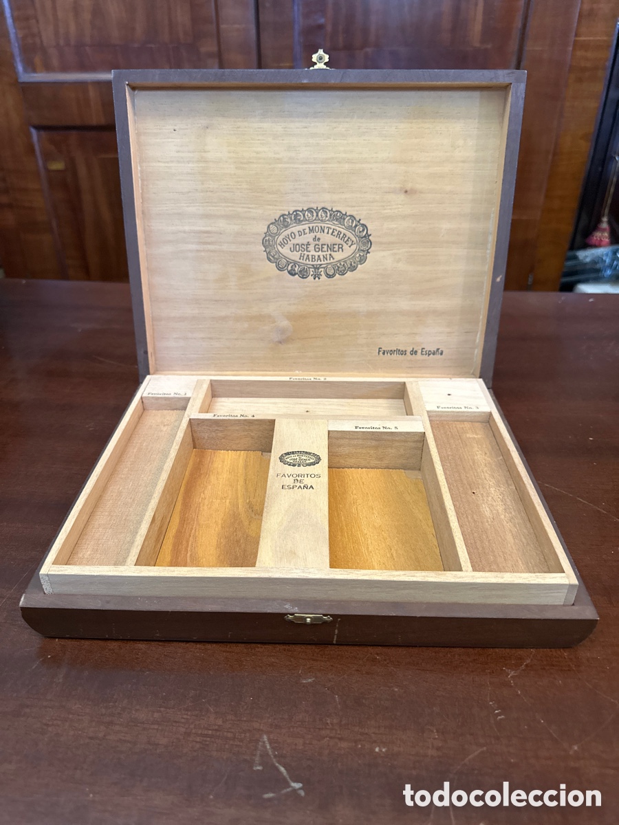 Coleccionismo: CAJA DE PUROS VACIA, JOSE GENER ,HOYO DE MONTERREY, HABANA