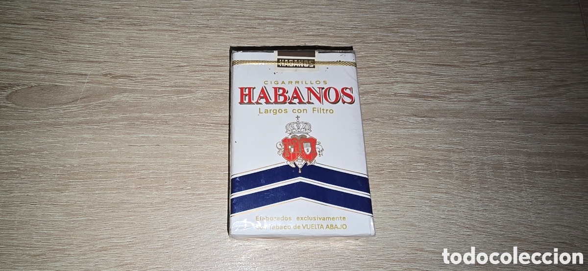 Coleccionismo: PAQUETE DE TABACO - HABANOS - CAJETILLA DE 20 CIGARRILLOS - PRECINTADA SIN ABRIR