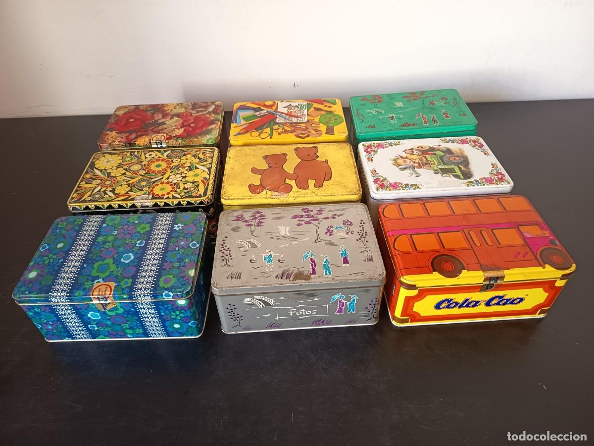 Coleccionismo: Lote de cajas vintage de Cola-Cao