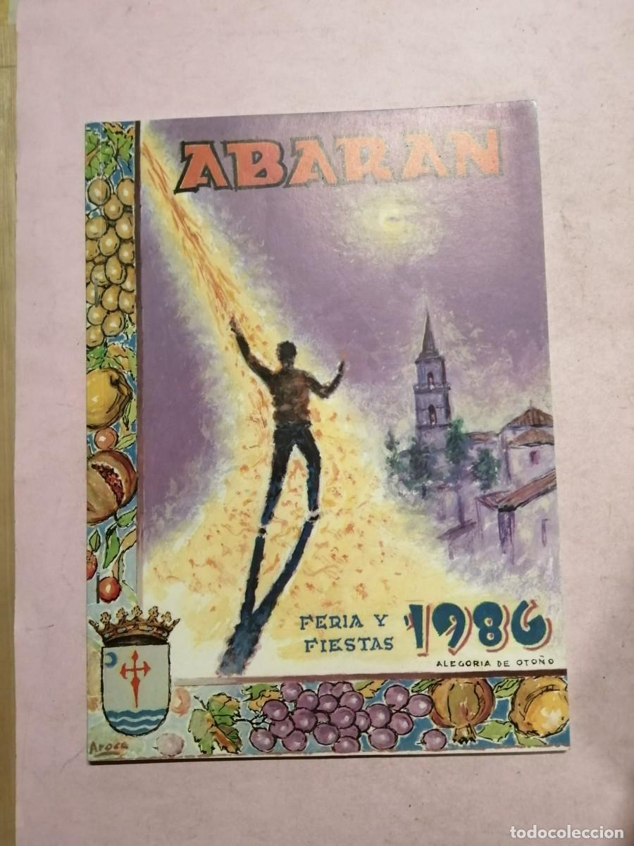 Coleccionismo: PROGRAMA DE FIESTAS ABARAN, MURCIA (1986)