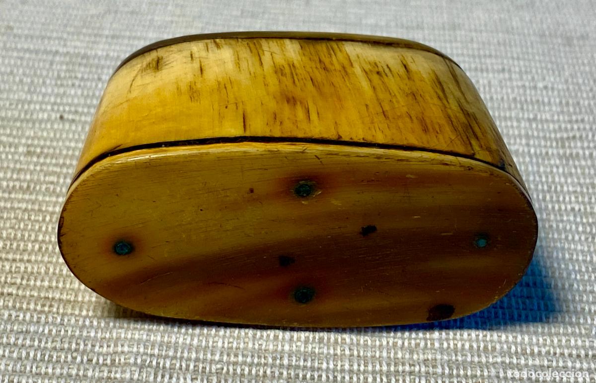 Coleccionismo: ANTIGUA CAJA DE RAP&Eacute;/TABACO FRANCESA DEL S. XIX - Foto 3
