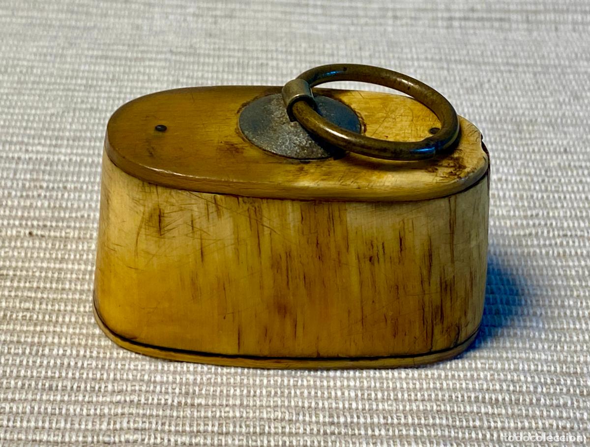 Coleccionismo: ANTIGUA CAJA DE RAP&Eacute;/TABACO FRANCESA DEL S. XIX - Foto 2