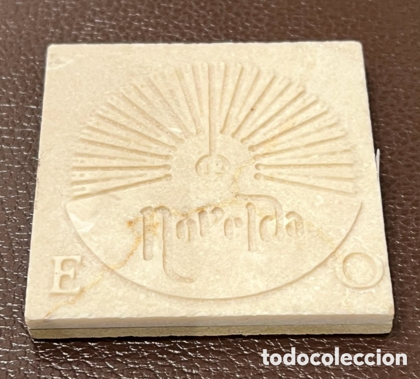 Coleccionismo: Posavasos. Reloj de Sol. Marmol. Novelda. Alicante. A&ntilde;os 80.