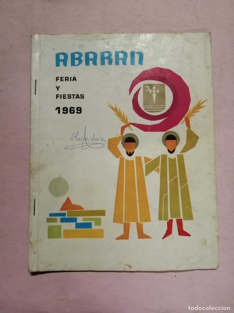 Coleccionismo: PROGRAMA DE FIESTAS ABARAN, MURCIA (1969)