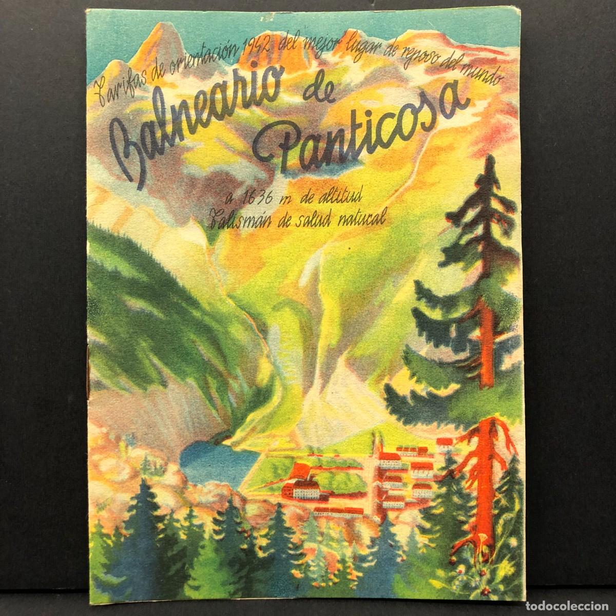Coleccionismo: BALNEARIO DE PANTICOSA - TARIFAS DE ORIENTACI&Oacute;N 1942 - PARAISO DE LOS NI&Ntilde;OS - PUBLICIDAD / 531