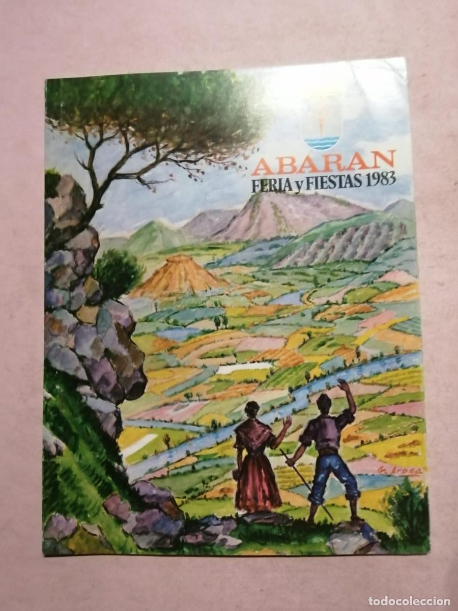 Coleccionismo: PROGRAMA DE FIESTAS ABARAN, MURCIA (1983)