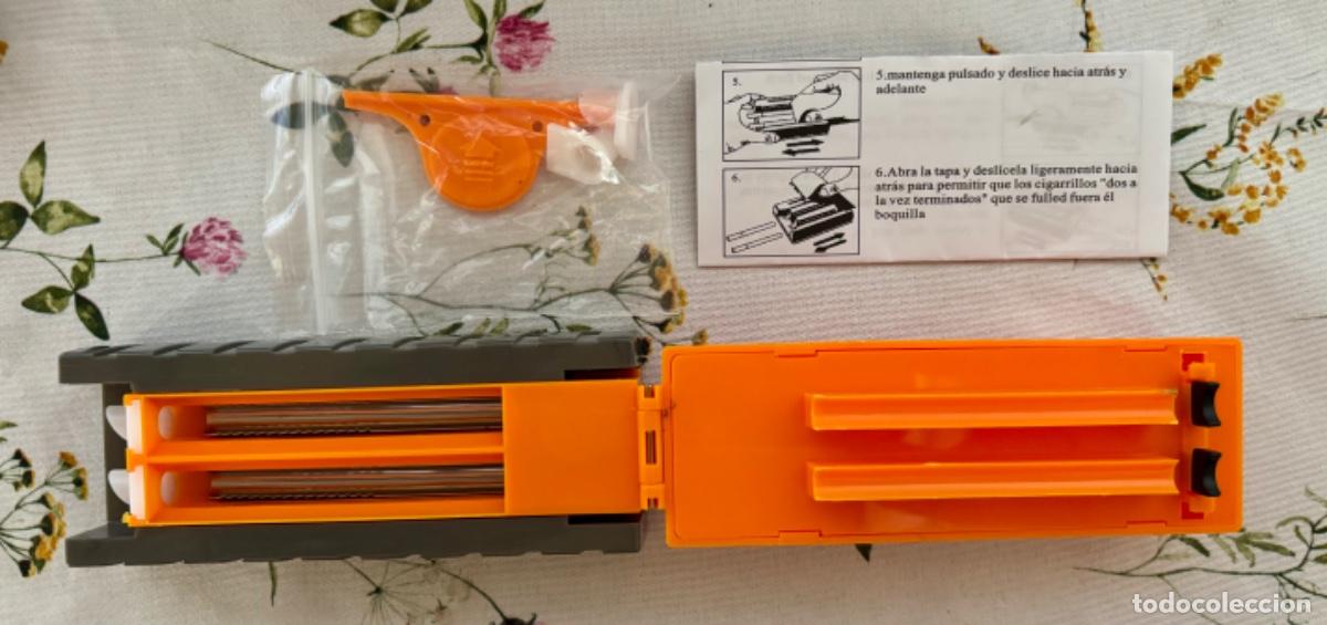 Coleccionismo: M&aacute;quina para rellenar cigarrillos de la marca RASTA. Nueva.