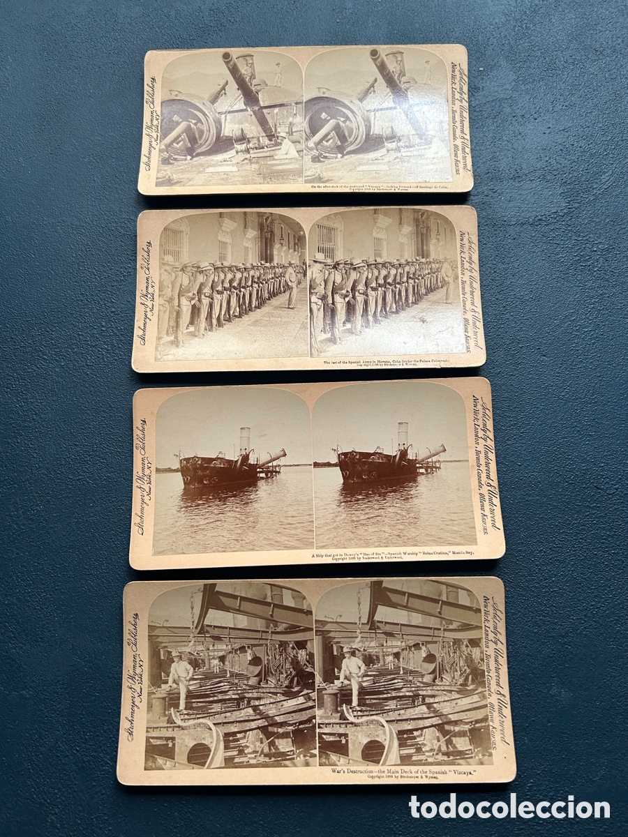 Coleccionismo: Lote fotograf&iacute;as Guerra de cuba antiguas