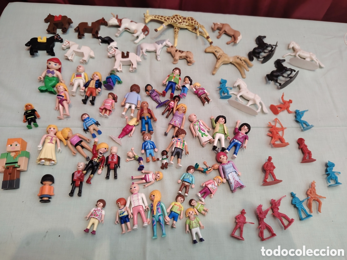 Collectionnisme: Gran lote de figuras de playmobil y otros