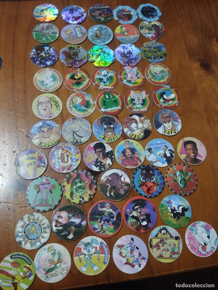 Coleccionismo: Lote tazos variados antiguos drag&oacute;n ball