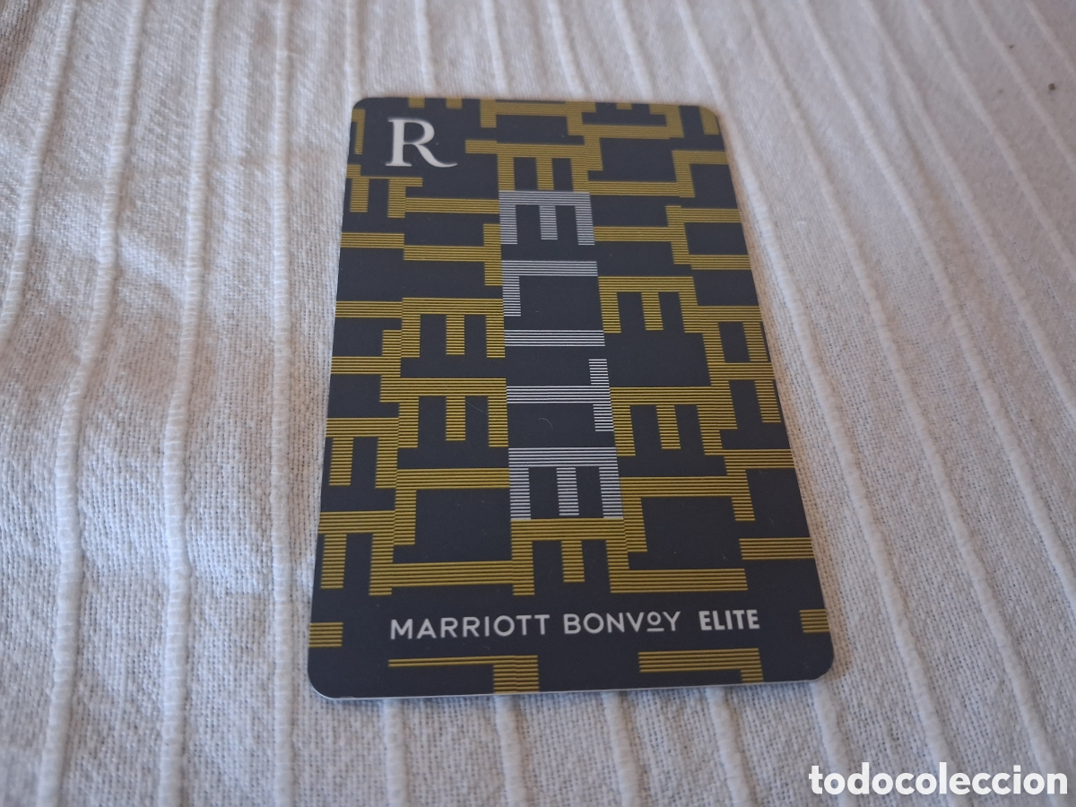 Coleccionismo: Tarjeta hoteles marriott