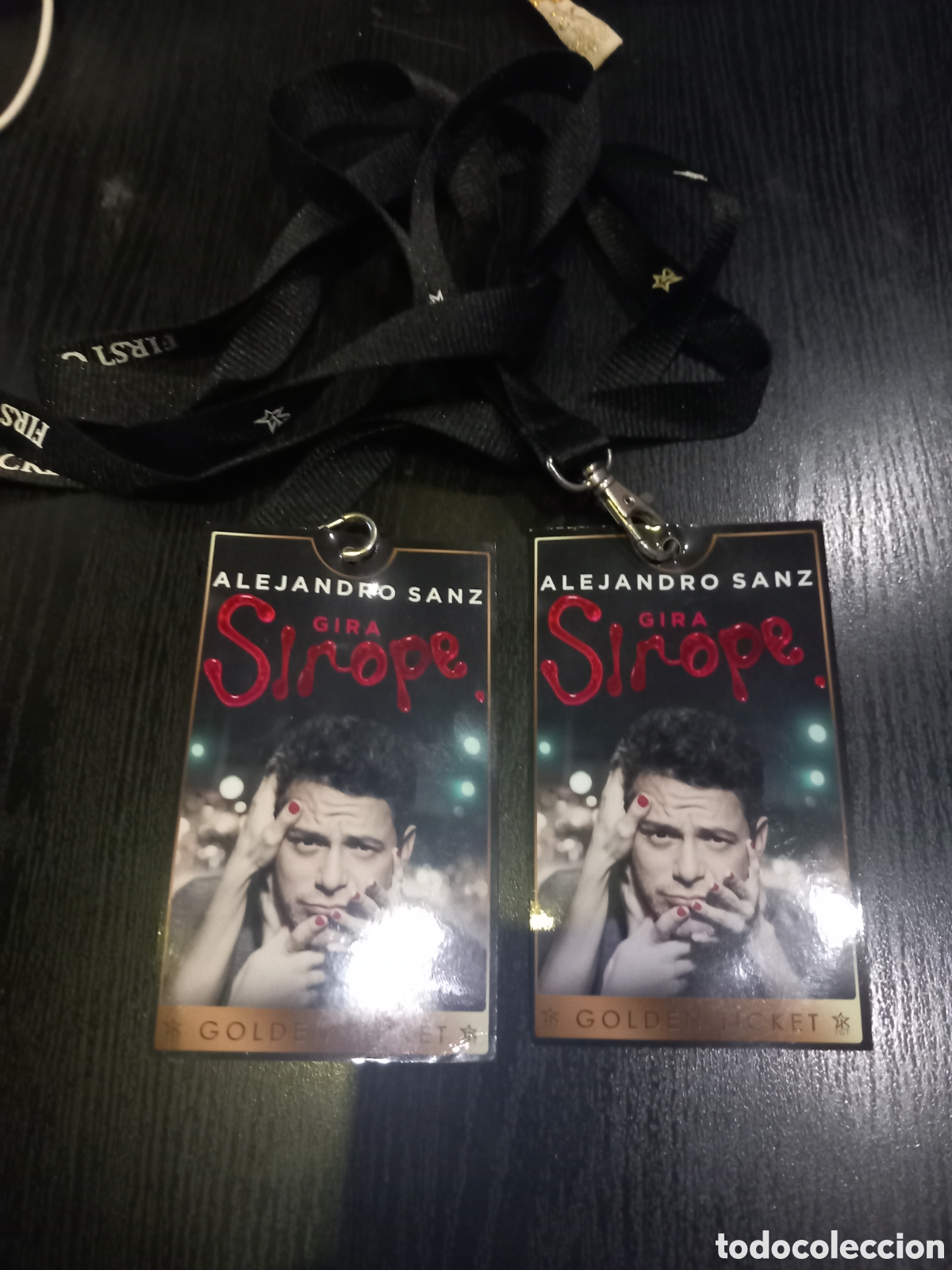 Coleccionismo: Pases concierto Alejandro Sanz