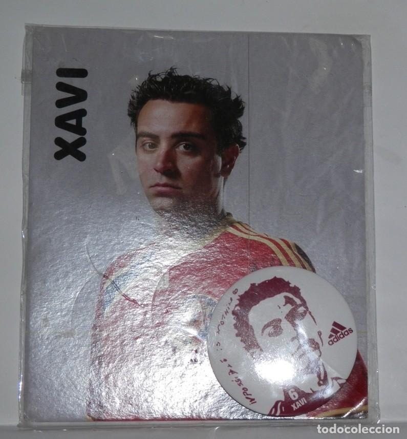 Coleccionismo: CHAPA DE LA SELECCON ESPA&Ntilde;OLA DE FUTBOL - XAVI