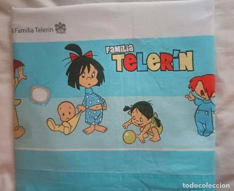 Coleccionismo: Preciosa s&aacute;bana vintage &rdquo; La familia Teler&iacute;n&rdquo; de Reig Mart&iacute; ,muy cuidada.