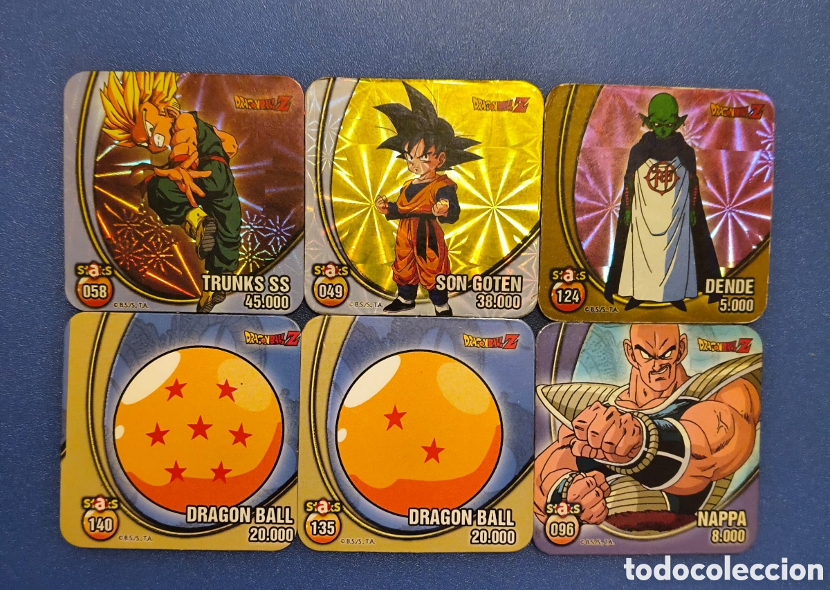 Coleccionismo: ​Pack Imanes Dragon Ball Z Staks Panini Colecci&oacute;n