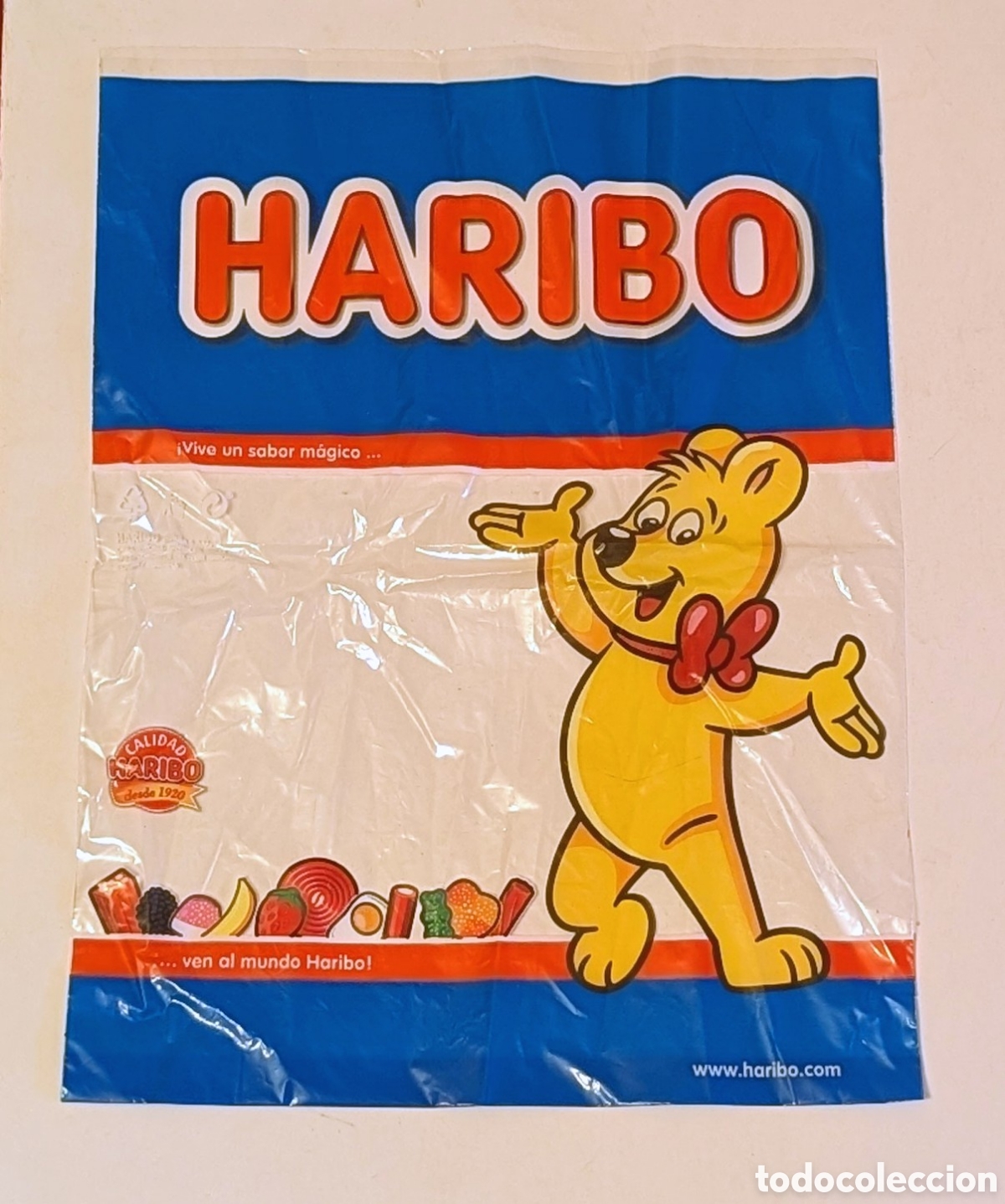 Coleccionismo: Bolsa caramelos golosinas Haribo