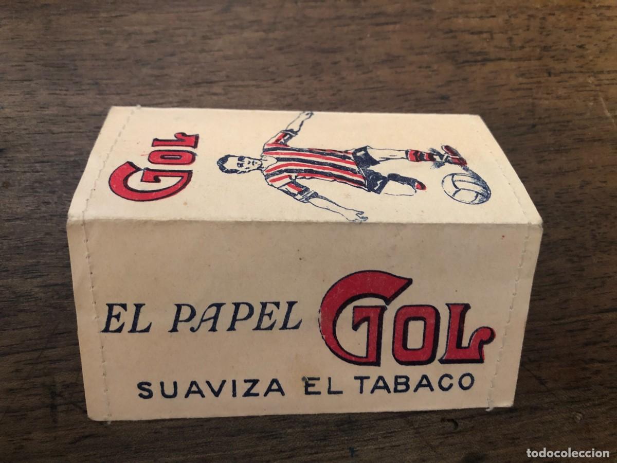 Coleccionismo: PAPEL DE FUMAR GOL, CARTERITA PARA SELLOS